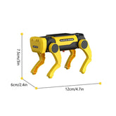 Gift Science and Education Solar Energy Robot Dog DIY Technology Gadget
