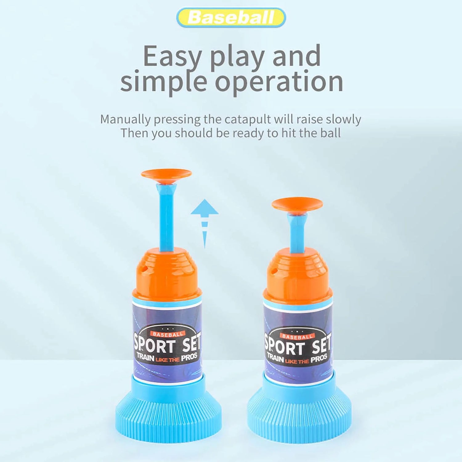 Adjustable T-Ball Set for Kids and Toddlers, Includes Kids Baseball Bat, Adjustable Height Tee Ball Stand with 3 Balls, Great Sports Game Toy Gift for Boys Girls