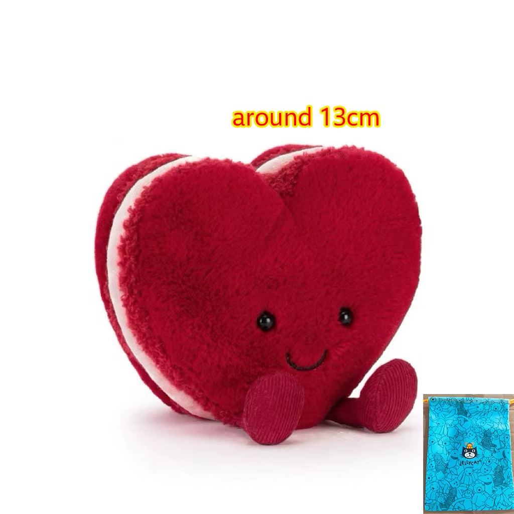 Jc Valentine'S Day Gift Must Have, Chic Heart Gift Box Plush Toy Doll New Year Gift 2026 Year of the Horse New Product
