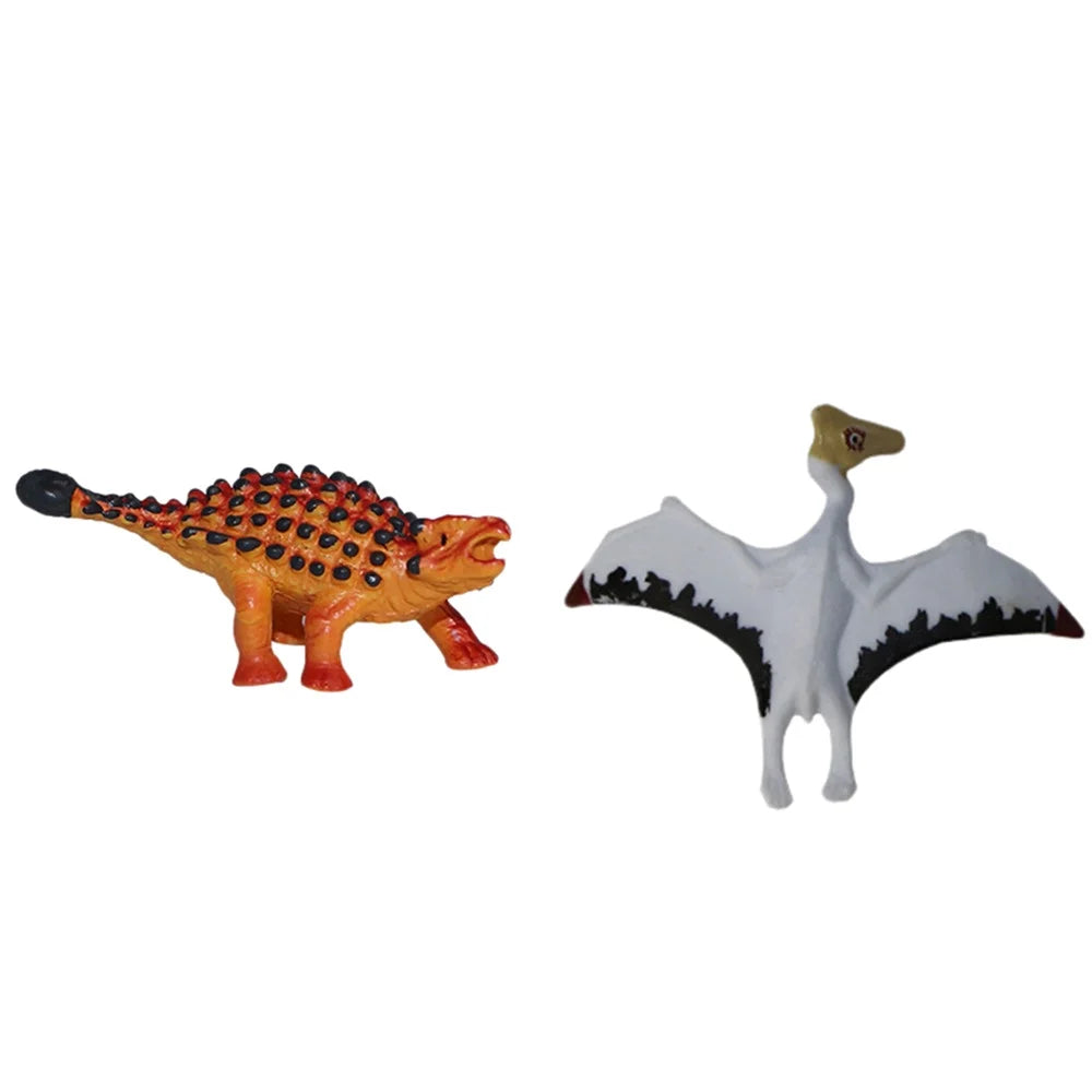 Elainilye Realistic Dinosaur Model Playsets - 8 PCS Dinosaur Learning Educational Toys for Toddlers Kids - Christmas Birthday Gift Party Favor Toys for Girls Boys 3-6 Years