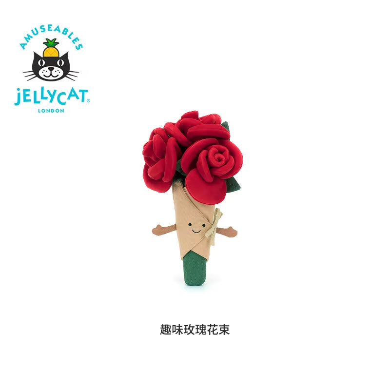 Jc Valentine'S Day Gift Must Have, Chic Heart Gift Box Plush Toy Doll New Year Gift 2026 Year of the Horse New Product