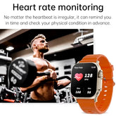 LAXASFIT Smart Watch Bluetooth Talk Smartwatch Message Alert Heart Rate Monitor Sports Watch for Android IOS Men Women