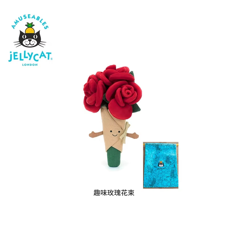 Jc Valentine'S Day Gift Must Have, Chic Heart Gift Box Plush Toy Doll New Year Gift 2026 Year of the Horse New Product