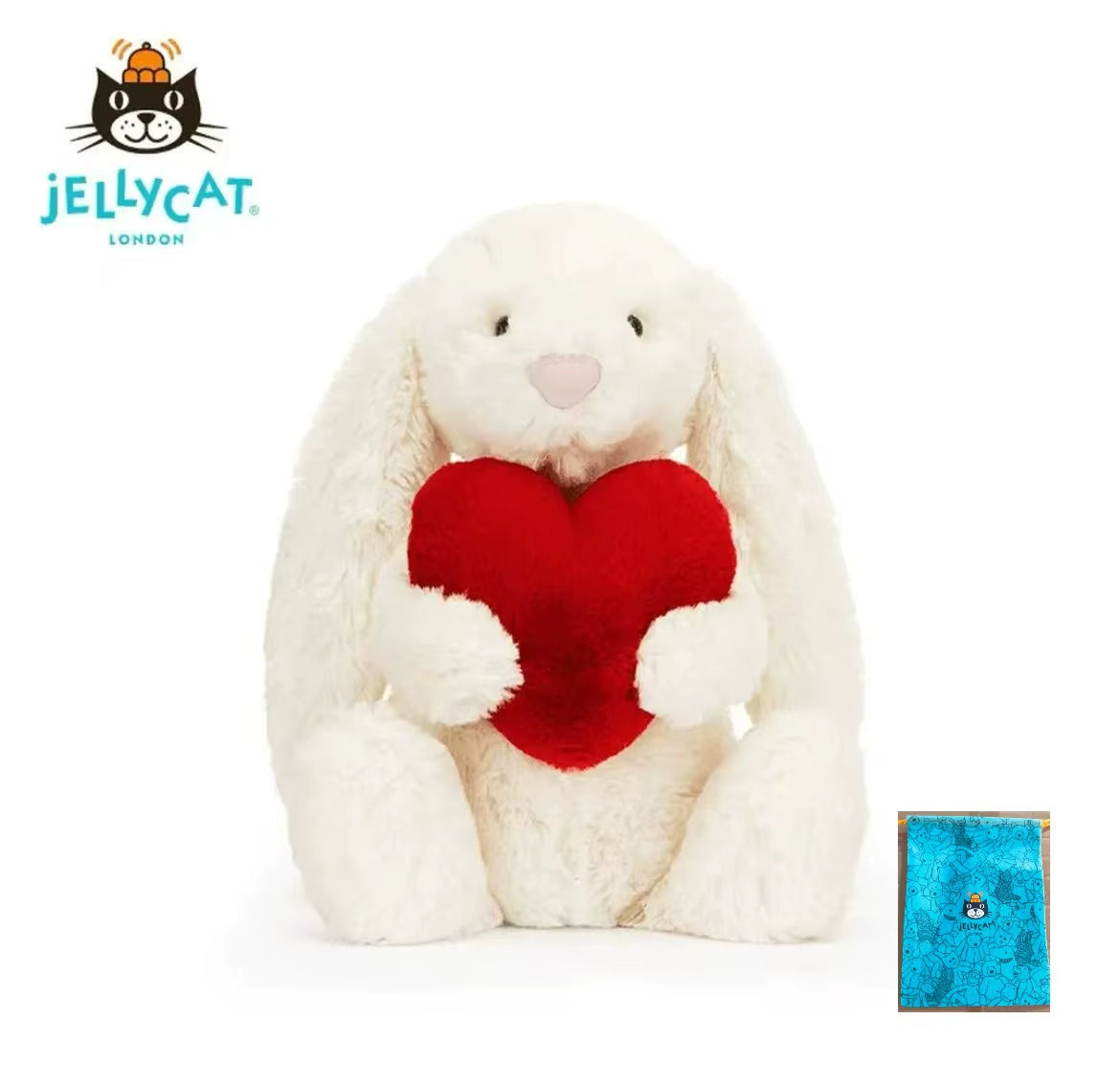 Jc Valentine'S Day Gift Must Have, Chic Heart Gift Box Plush Toy Doll New Year Gift 2026 Year of the Horse New Product