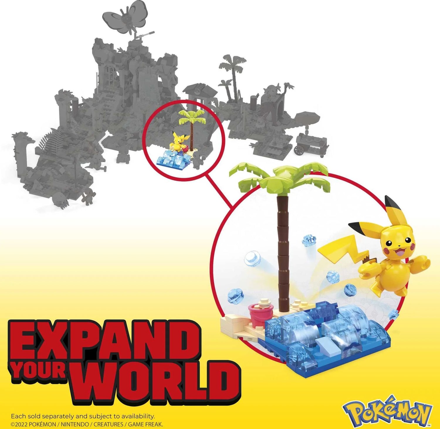 Pokemon Building Toy Kit Pikachu&